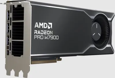 Immagine prodotto di AMD Radeon Pro W7900 - Schede grafiche - Radeon Pro W7900 - 48 GB GDDR6 - PCI Express 4.0 x16 (unità posteriore) - 3 x DisplayPort, Mini DisplayPort