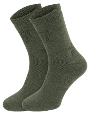 Zdjęcie produktu dla Mil-Tec - Skarpety Merino - 2 Pary - Olive Drab -