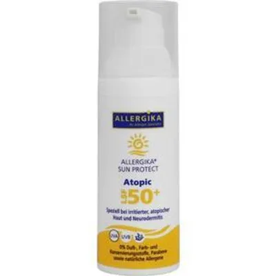 Productafbeelding van Allergika Zonnebrandbescherming Atopische Crème, LSF 50+, 50 ml