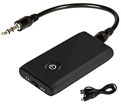 Obrázek produktu pro Bluetooth adaptér 5.0, vysílač/přijímač 2 v 1, mini bezdrátové zařízení