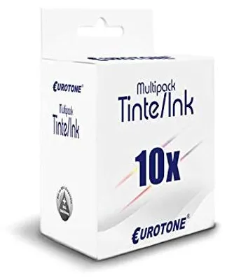 Eurotone 10x Tintenpatrone kompatibel mit Canon CLI521 + PGI520 – Produktansicht 1