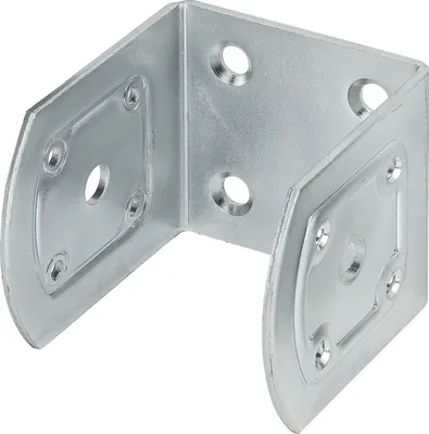 Produktbild von Vormann Trennwandhalter verzinkt 61 x 60 x 80 mm