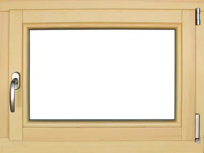 Produktbild von Holzfenster Kiefer lackiert 680x580 mm DIN Rechts