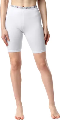 Image de Leggings courts pour femme Bellivalini en coton, style cycliste BLV50-179 (blanc, XXL)