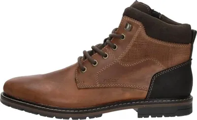 Produktbild von Rieker Veterschoenen Hoog Veterschoenen Hoog - Cognac - Maat 40