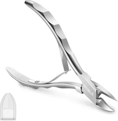 Imagen del producto de Cortauñas profesional - Acero inoxidable - Corte preciso y suave - Plateado