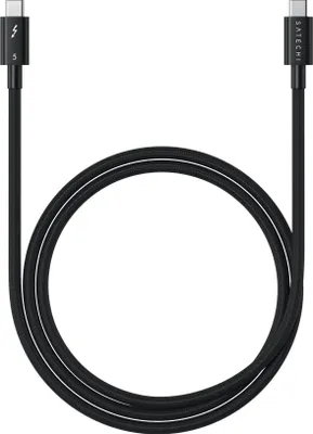 Produktbild von Satechi, USB-C zu USB-C Kabel 1m Thunderbolt 5 240W, Schwarz