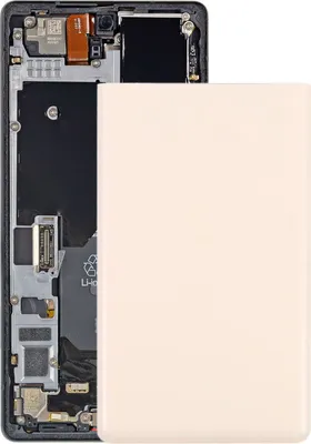 Immagine prodotto di Per Google Pixel 6 Pro Gold Battery Cover Parte di ricambio coperchio posteriore batteria