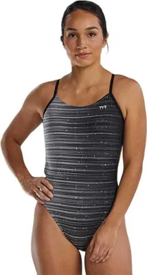 Image de Tyr Durafast Elite Cutoutfit Speedwarp Maillot de bain gris 38 Femme Gris 38