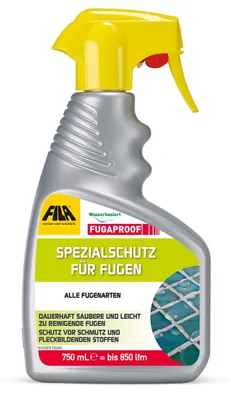 Produktbild von FILA Surface Care Solutions, FUGAPROOF, Schutzmittel für Bodenfugen, das die spä