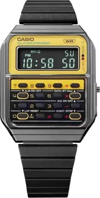 Produktbild von Casio Vintage Armbanduhr Taschenrechner-Uhr CA-500WEGG-9BEF