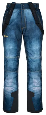 Productafbeelding van Heren ski broek KILPI DENIMO-M SM0407KI, donkerblauw, maat: S