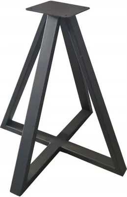 Obrázok produktu pre Rám stolíka Noha stolíka Noha stolíka Kovová noha stolíka Ťažká noha Rám stolíka; 50x50cm