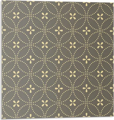 Produktbild von Muster Mit Zarten Blumen – Selbstklebend – Wandverkleidung – Wandpaneel – Wanddeko – Dekorative Wandpaneele – 3D Wandpaneele – Wandgestaltung selbstklebend – 4 Stück 50 x 50 cm