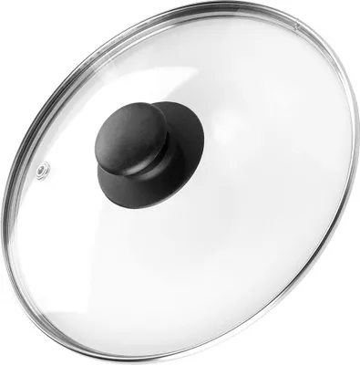 Produktbild von Glasdeckel für Töpfe, Pfannen und Töpfe, Universalknopf, 20 cm