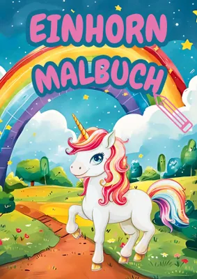 Produktbild von Das große Einhorn Malbuch