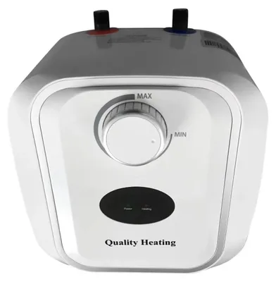 Immagine prodotto di Scaldabagno da cucina compatto da 8 litri – Acciaio inossidabile ad alta efficienza energetica – Installazione sotto il lavello