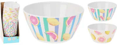 Produktbild von Excellent Houseware Schüssel Melamin 145xh70mm Obst