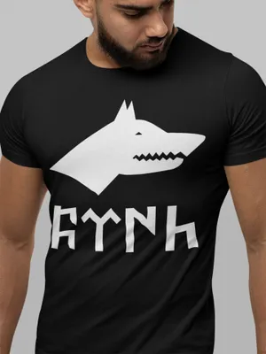 Produktbild von Göktürk Türk T-Shirt Kurt Wessdruck Schwarz Weiß L