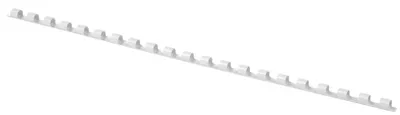 Immagine prodotto di Q-Connect® KF24017 Dorso di raccoglitore in plastica, 6 mm, per 25 fogli, bianco, 100 pezzi