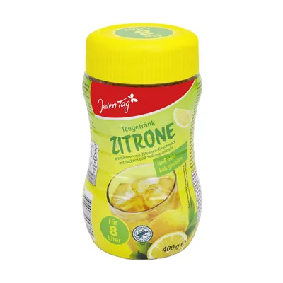 Jeden Tag Zitronen Tee Instant Getränkepulverzubereitung 400g