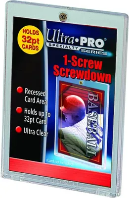 Produktbild von Ultra Pro Ultra Pro 1-Screw Screwdown Holder Karten Sleeve