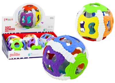 Immagine prodotto di Palla di gomma sensoriale per bambini Luci Suoni Colorati