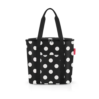 Image de reisenthel sac thermique Thermoshopper Dots White noir