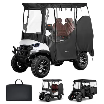 Zdjęcie produktu dla Pokrowiec Na Wózek Golfowy Vevor 2-Osobowy Oxford 600D Wodoodporny Mocny