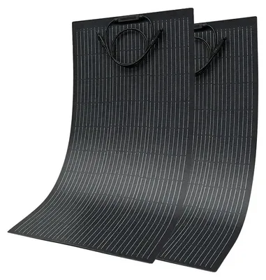 Zdjęcie produktu dla Panel słoneczny, elastyczna konstrukcja, wysoka wydajność, Flexibel 2 szt. – 100 W