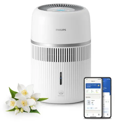 Produktbild von Philips 4000 series Luftbefeuchter, Weiß, Kunststoff, 1,5 m, 3 W, AC, 100-240 V