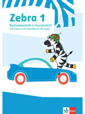 Immagine prodotto di Zebra 1. Buchstabenheft in Grundschrift mit digitalen Medien Klasse 1