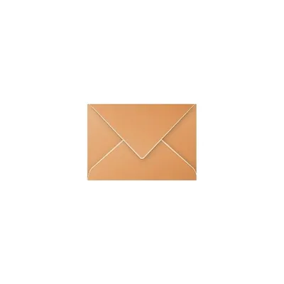 Image de Enveloppes Clairefontaine Pollen Clementine 75 x 100 mm, 120 g, lot de 20