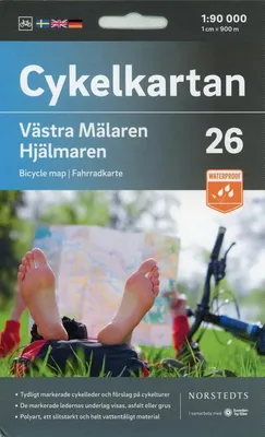 Immagine prodotto di Blad 26 Västra Mälaren/Hjälmaren: Cykelkartan
