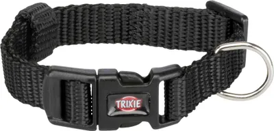 Produktbild von Trixie Premium Halsband schwarz, Größe: XXS-XS