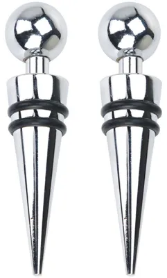 Produktbild von Weinverschluss aus Stahl 9 cm 2 Stk.
