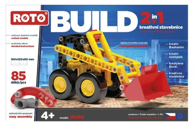 Produktbild von Efko ROTO 2-in-1-Bulldozer, 85 Teile?