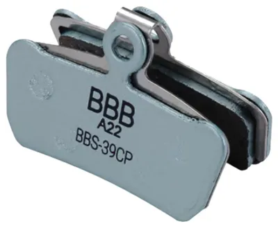 Obrázek produktu pro Bbb Discstop Coolfins Bbs-39cp Organické brzdové destičky stříbrné stříbrné jedna velikost