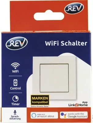 Produktbild von Link2Home WiFi Aus- und Wechselschalter komplett
