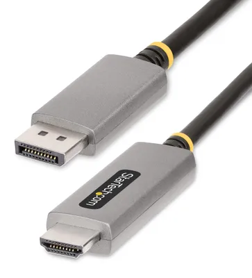Obrázek produktu pro StarTech.com 133DISPLAYPORTHDMI21, 2 m, DisplayPort, HDMI, Samec, Samec, Přímý
