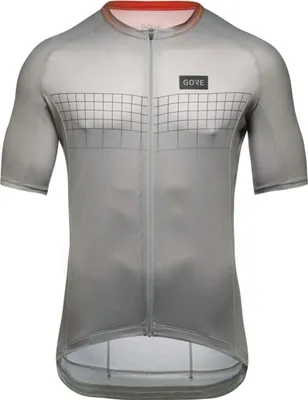 Produktbild von Gore Grid Fade 2.0 Trikot Herren kurz grau-feuerrot größe XL 100946-BFAY-XL