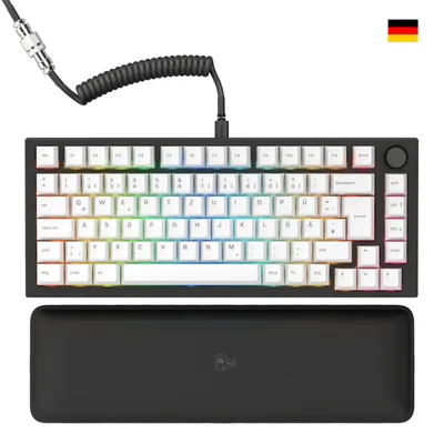 Zdjęcie produktu dla Glorious GMMK Pro Black Slate 75% TKL Tastatur
