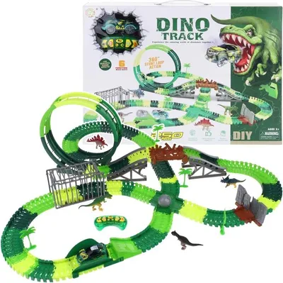 Produktbild von Dino Track Auto Track Controlled Dinosaur Racing Park 250