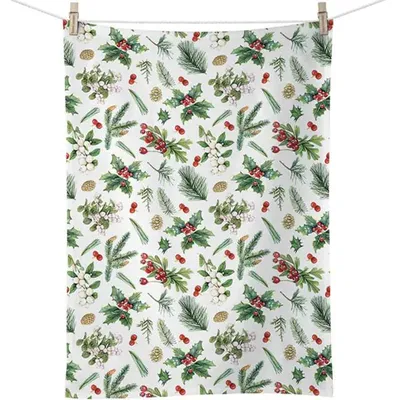 Obrázek produktu pro Vánoce - utěrka - kuchyňská utěrka - velikost: 50 cm x 70 cm -