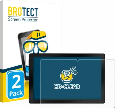 Produktbild von 2x Für Wqplo WPLA10 Schutzfolie BROTECT Displayschutz Display Schutz Folie Klar Transparent
