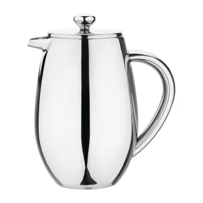 Zdjęcie produktu dla Olympia okrągły, izolowany French Press ze stali nierdzewnej 80cl