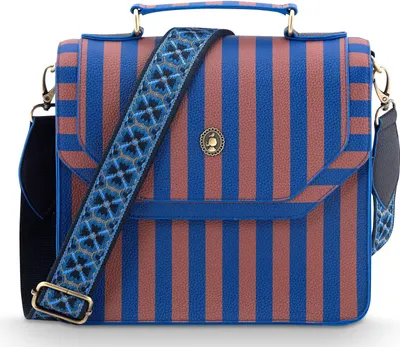 Produktbild von Pip Studio Schultertasche Cross Body Frances Stripe Blue (M)