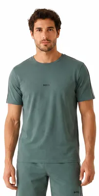 Imagen del producto de Camiseta de hombre BOSS de algodón, corte regular y manga corta, modelo 50545930