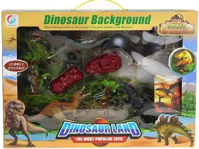 Obrázek produktu pro Sada dinosaurů 4 kusy (hračky, figurky)