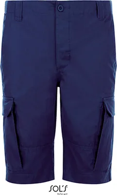Produktbild von SOL'S Herren Bermuda Shorts Stretch Chino Slim Fit Kurze Hose, Größe:44, Farbe:French Navy